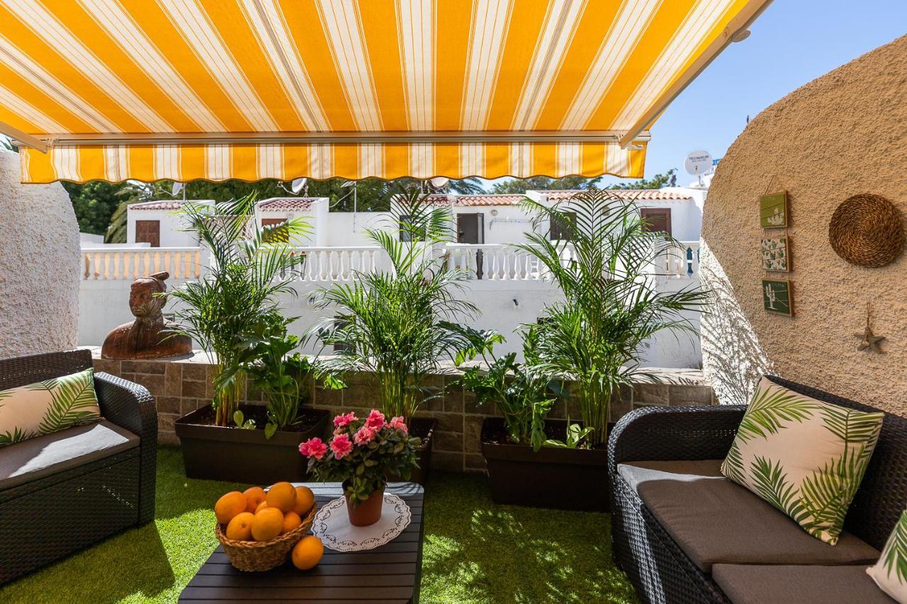 Beautiful Duplex In 3 Minutes Walking To The Beach In Playa De Las Americas Eksteriør bilde